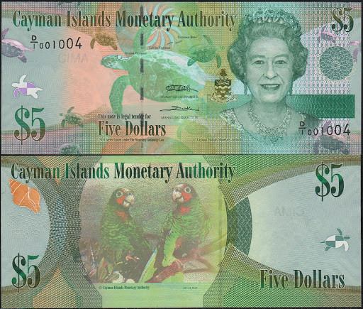 Каймані / Кайманови острова Кайманови 5 доларув 2018р UNC Р-39с Полтава - фото 1