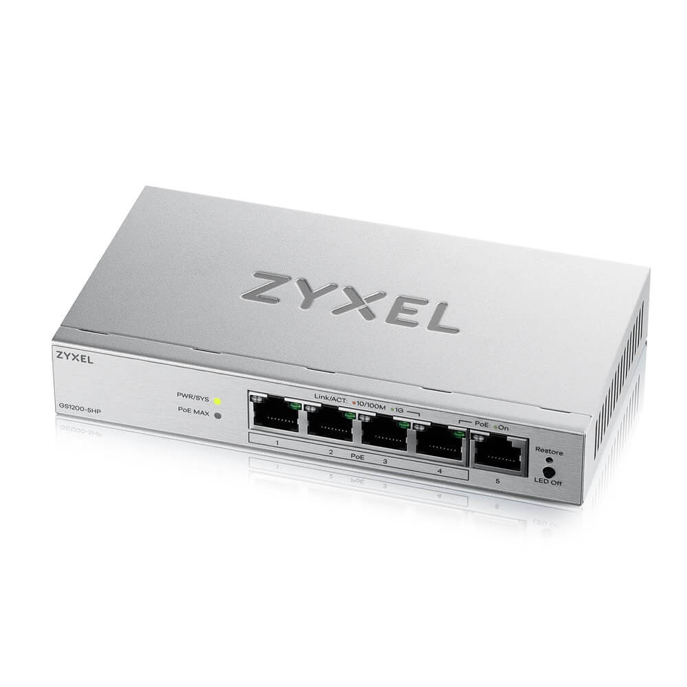 Комутатор ZYXEL GS1200-5 v3 (GS1200-5V3-EU0101F) ( 22502 ) Харків - фото 4