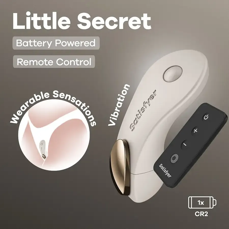 Смарт-вібратор у трусики Satisfyer Little Secret Battery Series з пультом ДК Львів - фото 9
