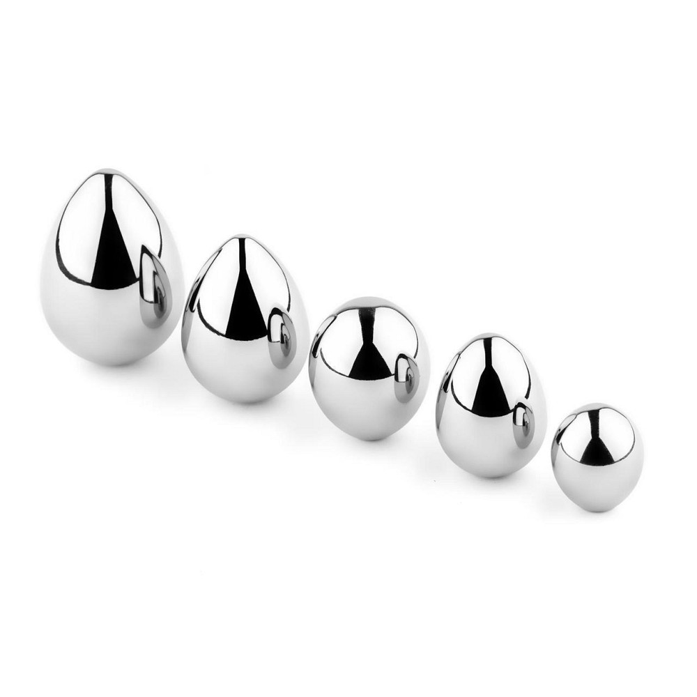 Анальная пробка со сменными элементами – Jewellery Metal Anal Plug No. 3 Sex Aura Киев - изображение 5