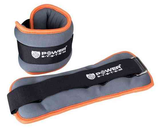Обважнювачі-манжети для ніг та рук Power System PS-4046 Ankle Weights (2шт.*1 kg) (пара) Кам'янське