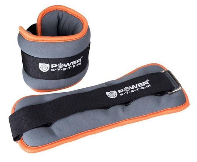 Обважнювачі-манжети для ніг та рук Power System PS-4046 Ankle Weights (2шт.*1 kg) (пара) Кам'янське - фото 2