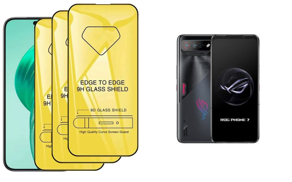 Защитное стекло DefenzoGlass для Asus ROG Phone 7 – двойная прочность Киев - изображение 3