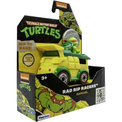 Игровой набор Funrise TMNT Черепашки-ниндзя классические Гонщик с лаунчером Рафаэль (71020) Винница