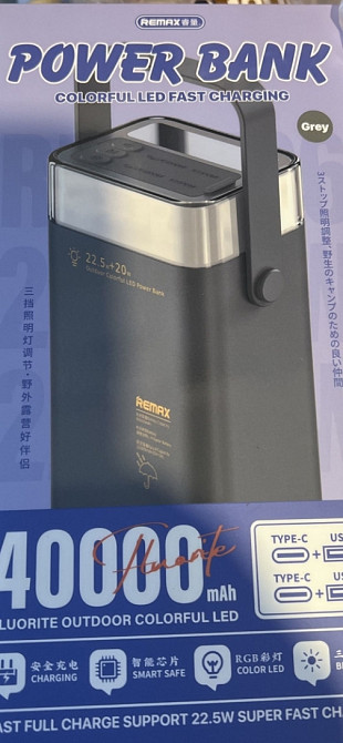 PowerBank Remax RPP-596 40000mAh. Харків - фото 3