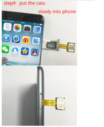 Перехідник адаптер для 2 сім sim карт і Micro SD nano sim dual шлейф Київ