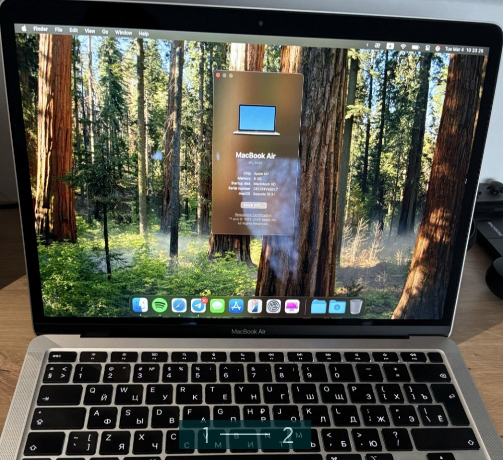 Ноутбук MacBook Air 13 M1 Silver. Киев - изображение 2
