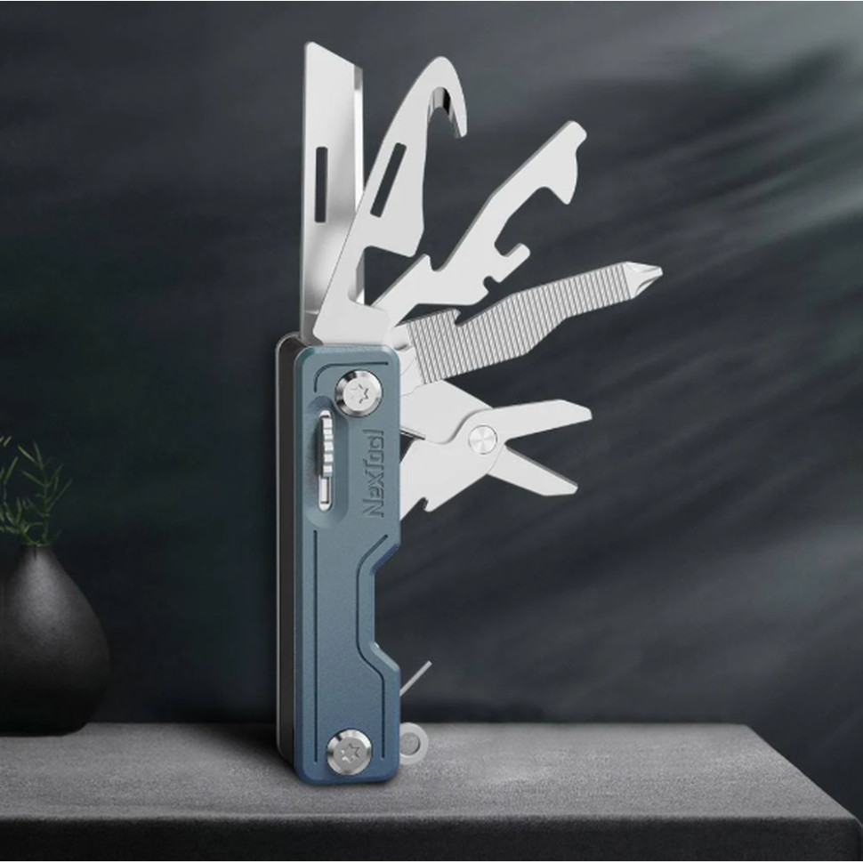 Мультитул NexTool Multi Functional Knife, синій Київ - фото 7