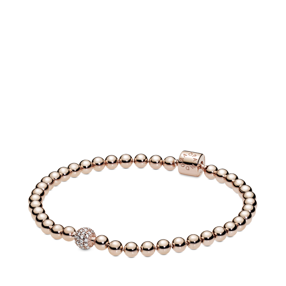 Браслет для намистин Пандора  "Бісер та Pavé"   588342CZ MasterSem Київ - фото 1