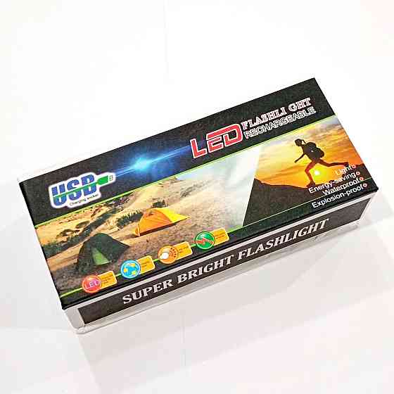 Ручний ліхтар Police BL-736A, RB207, 18650, T6, Zoom, ЗУ USB Дніпро