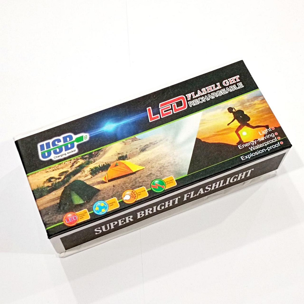 Ручний ліхтар Police BL-736A, RB207, 18650, T6, Zoom, ЗУ USB Дніпро - фото 3