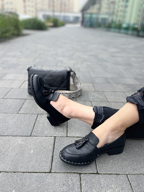 SOTHBY'S Туфлі жіночі Sothby 's чорні шкіра натуральна 37р. (5286) Коломия - фото 2