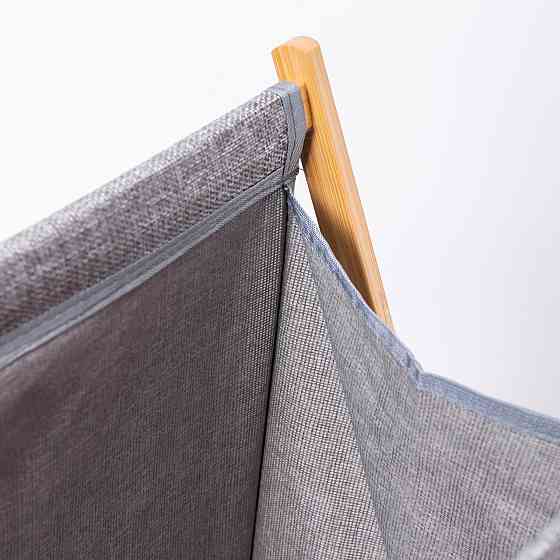 Yiwu Кошик для білизни на підставці 52×30×60 (см) м'який Сірий HP-41-17 Коломыя