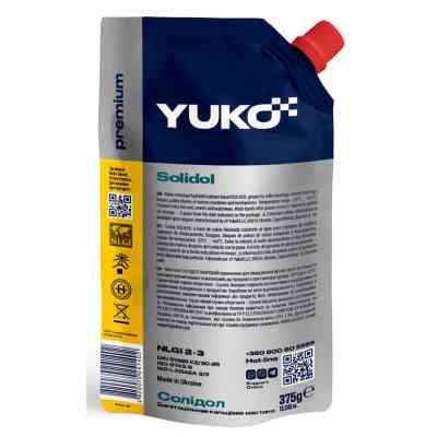 Смазка автомобильная Yuko Солидол Жировой 375г (4820070241402) Винница