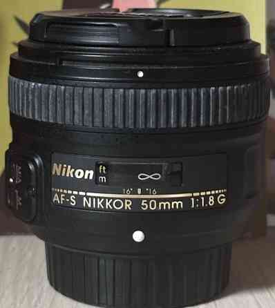Объектив nikkor 50 1.8 af-s, почти новое, идеальное состояние. Киев