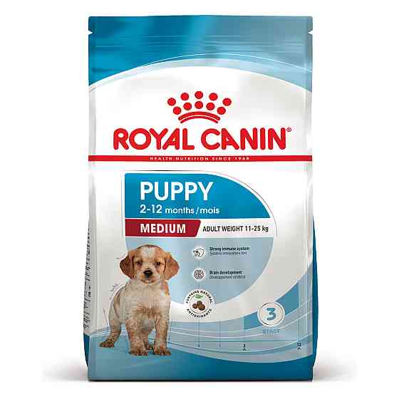 Корм для цуценят середніх порід ROYAL CANIN MEDIUM PUPPY 15.0 кг Київ