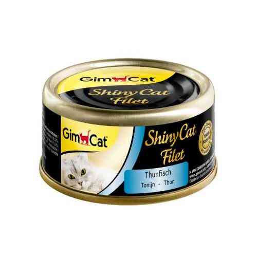Корм влажный GimCat Shiny Cat Filet для кошек с тунцем 70 г Киев