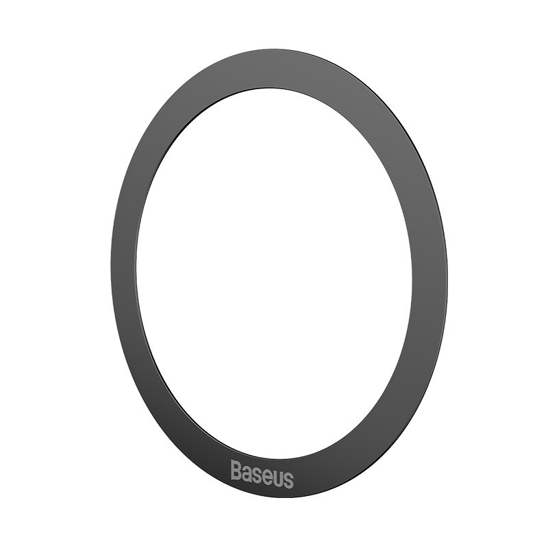 Пластина для магнітного тримача Baseus Halo Series Magnetic Metal Ring（2pcs/pack）Black Одеса - фото 4