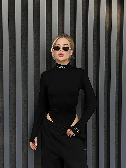 Женские крутые повседневные боди из мягкой и приятной к телу вискозы 44/46 Одесса - изображение 8