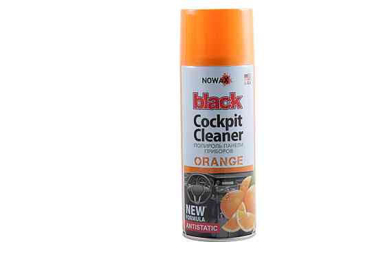 Поліроль для панелі приладів Nowax Cockpit Cleaner Spray Апельсин, 450мл Киев