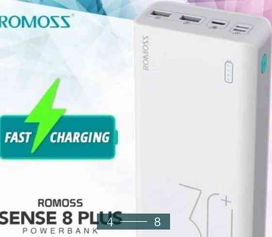 Павербанк Power Bank ROMOSS Sense 8 30000mAh. Киев