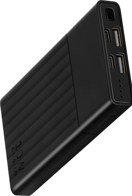 Портативний зарядний пристрій Yenkee YPB 1041 - 10000 mAh 10W Black (7199556) Київ - фото 2