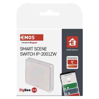 Умный выключатель EMOS H5011 1 button ZigBee 3.0 White (H5011) Винница