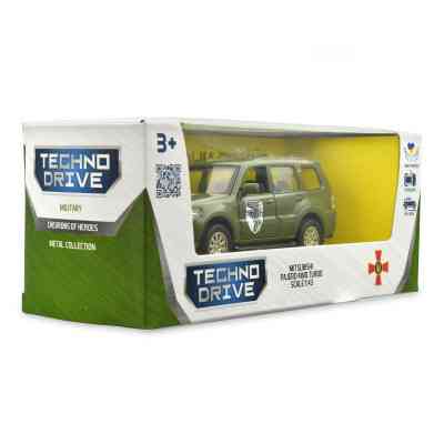 Машина Techno Drive Автомодель серии Шевроны Героев - Mitsubishi Pajero 4WD Tubro - 93 ОМБр (250283M) Винница