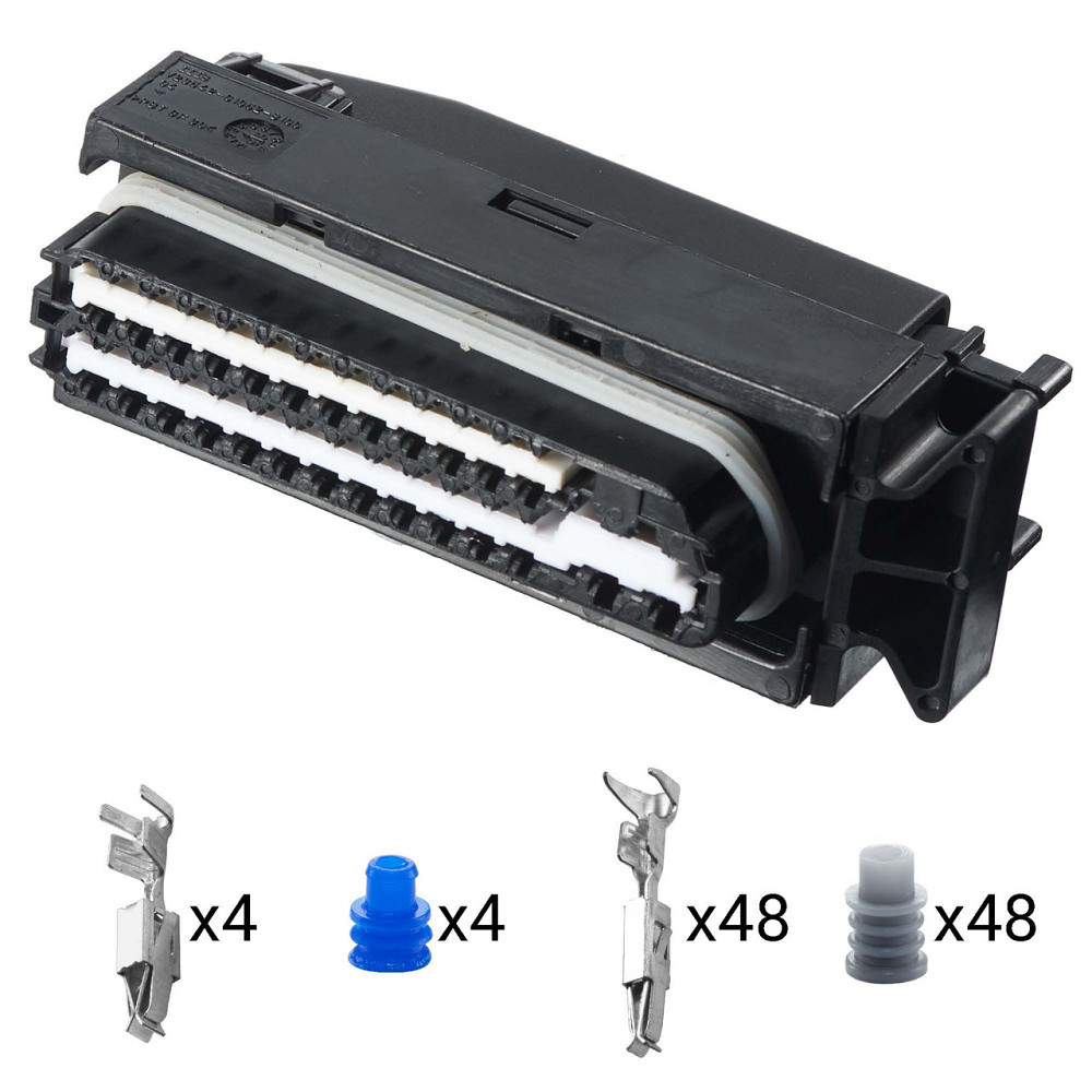 Електричний з'єднувач, 52-контактний Чорний, Пластик, Київ - фото 1