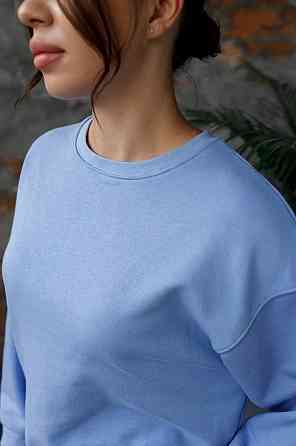 Костюм спортивний жіночий худі з шортами Блакитний XS-S Харків