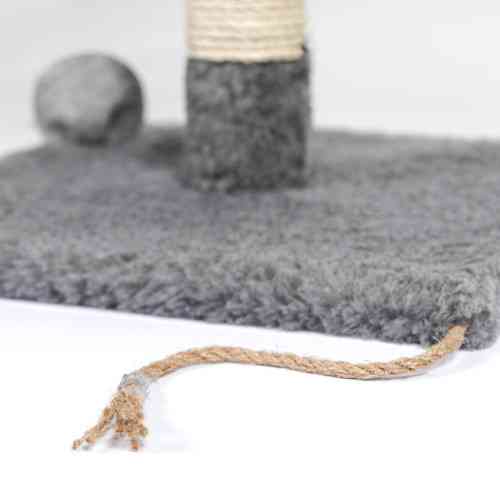 Дряпка Природа Мишка-стовпчик для котів 36х36х52 cм Київ