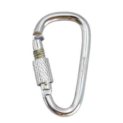 Карабін туристичний Tramp Набір 10 шт з муфтою 5 cм Silver (UTRA-299-silver) Вінниця