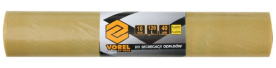 Торбинки для пластмасових відходів VOREL, 60 л. 15 шт [30] Одеса