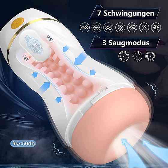 Электрический мастурбатор 3D Realistic Textured Pocket Pussy - Lion Аккумулятор Уценка Днепр