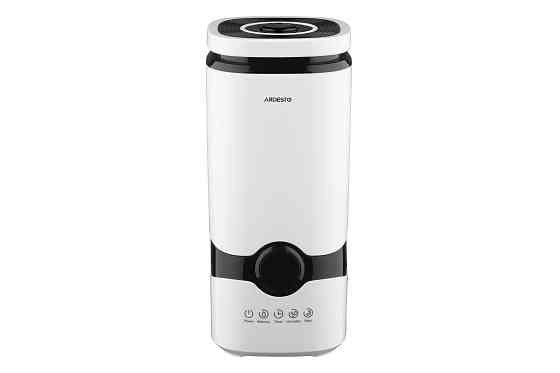 Зволожувач повітря ARDESTO ультразвуковий, 40м2, 4л, 300мл/г, електр. кер-ння, пульт ДК, верх. залив води, білий Киев