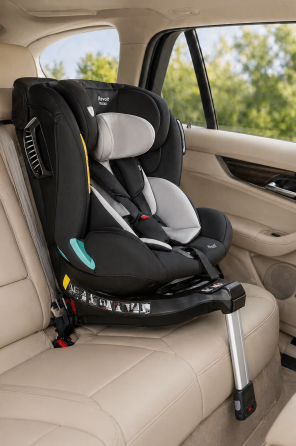 Автокресло CARRELLO Revolt CRL-15805/1 Harbor Grey i-Size 40-150см ISOFIX, поворот, опор.стойка Киев