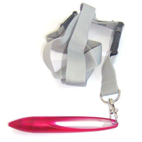 Ручка кулькова "UPSIDE DOWN ICY" пр.красная сірий ремінець Киев - изображение 1