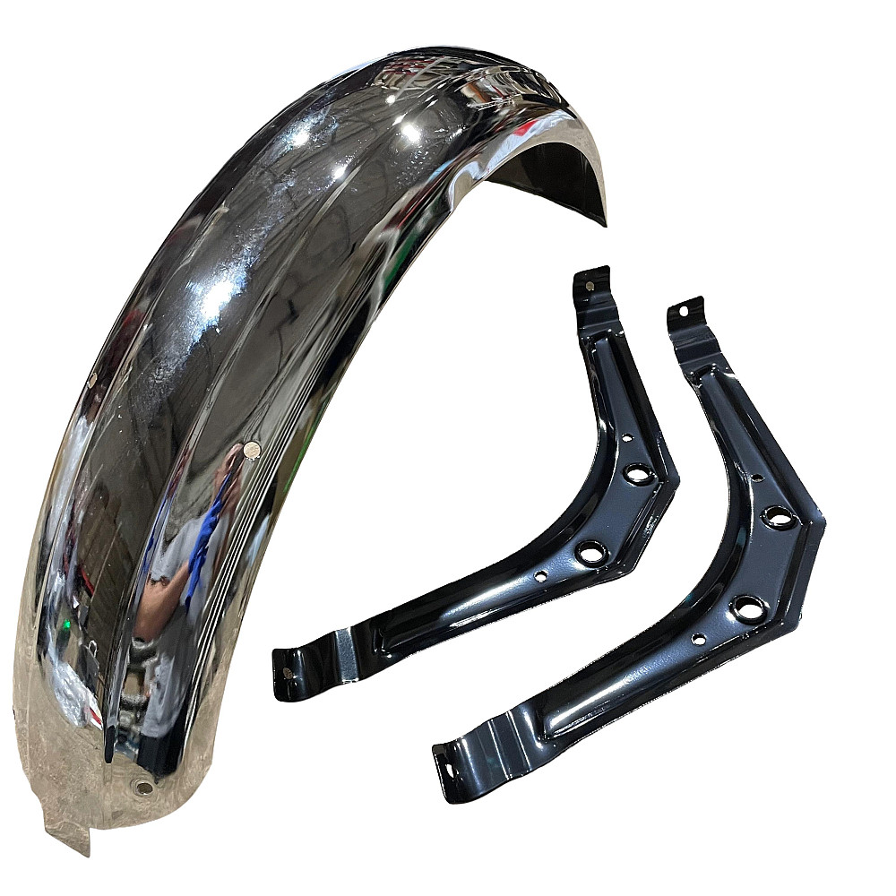 Крило ІЖ 5 переднє (хром) JING Київ - фото 1