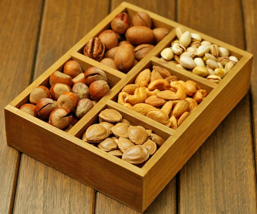 Менажница деревянная 