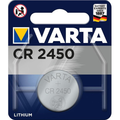 Батарейка Varta CR2450 Lithium (06450101401) Винница - изображение 1