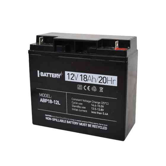 Акумулятор 12В 18А·год для ДБЖ I-Battery ABP18-12L Киев