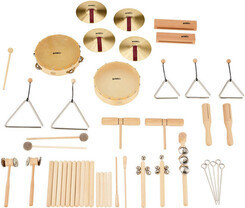 Ударная установка  Zestaw instrumentów rytmicznych Goldon w torbie asortyment 2 Киев - изображение 1