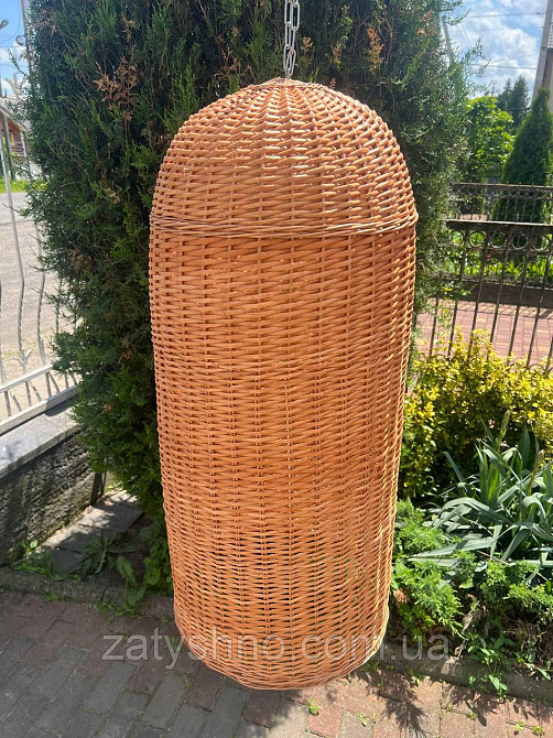 Абажурний бра плетеный  высокий Киев - изображение 9