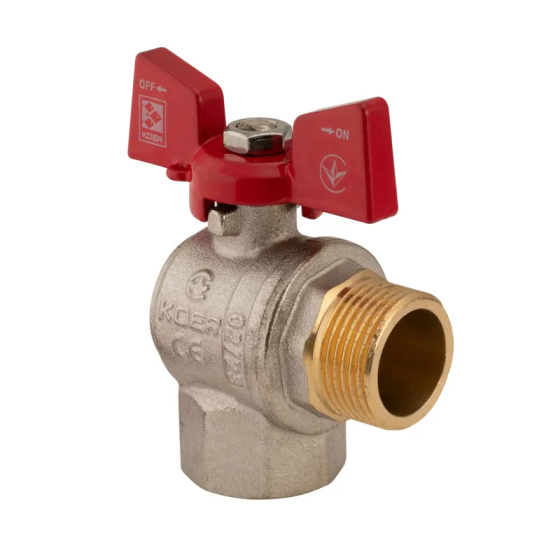 Кран кульовий Koer 3/4" ГШМ кутовий (KR.208) (KR2806)   ( 28204 ) Харків