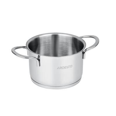 Каструля Ardesto Luna з кришкою 0,9 л (AR0609S) Вінниця - фото 2