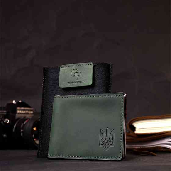 Якісна шкіряна обкладинка на посвідчення учасника бойових дій (GRANDE PELLE) Київ