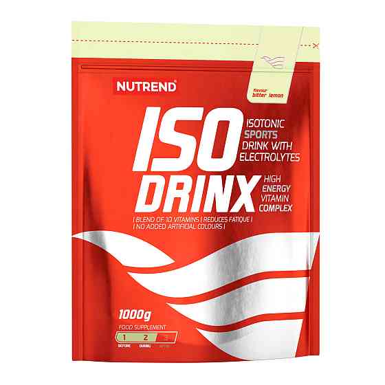 Ізотонік Nutrend IsoDrinx 1000 g (Bitter Lemon) Луцьк