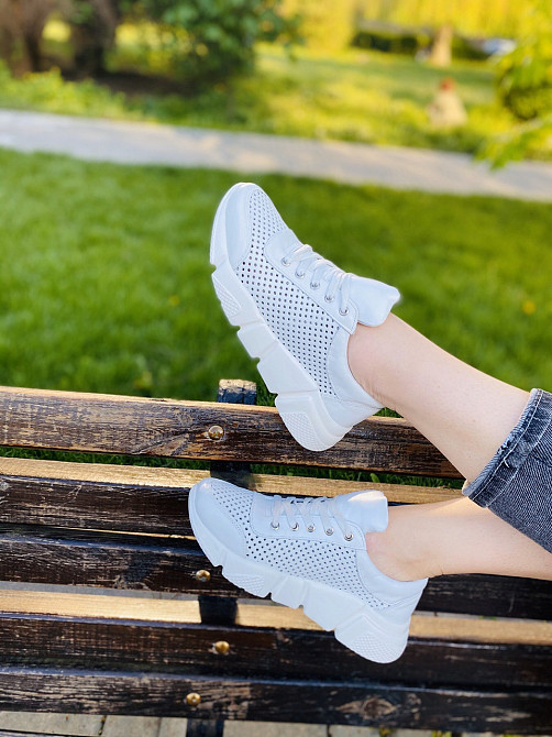 VLADEKS Кросівки жіночі VLADEKS 1074/1 білі (весна-літо, шкіра натуральна) (4642) Коломыя - изображение 7