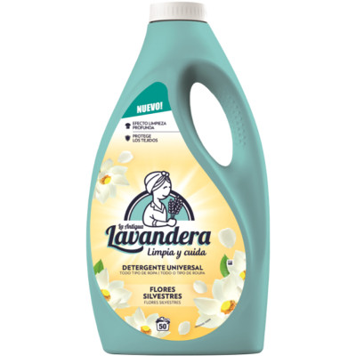 Гель для прання La Antigua Lavandera Польові квіти 2.5 л (8435495826736) Вінниця - фото 1