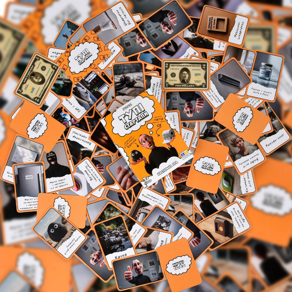 Настільна гра "Тупі стартапи" 30957, 110 карток Вінниця - фото 5